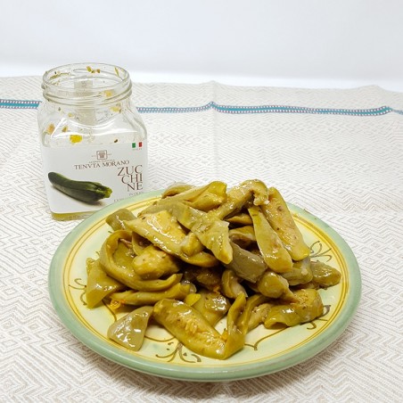 zucchine in olio extravergine di oliva