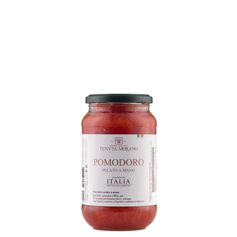 Hand-peeled tomatoes